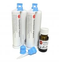 А-силикон для десневых масок GUM-QUICK Implant Set, уп 2x50мл