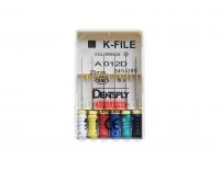 Каналорасширитель ручной K-FILE COLORINOX  ISO:55/25мм, уп./6