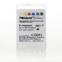 Римеры K-reamers endostar, ручные файлы 15-40/25мм
