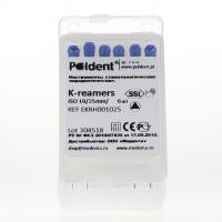 Римеры K-reamers endostar, ручные файлы 10/25мм